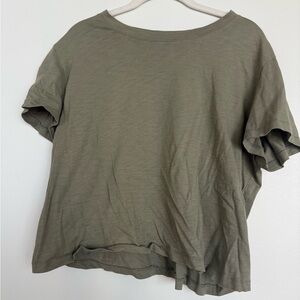Olive Green Women's Casual Top
